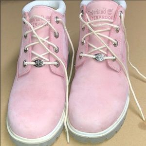 Pink timberlands